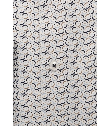 Chemise ml fantaisie eterna 14bleu