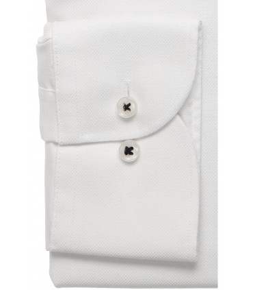 Chemise ml uni eterna 00blanc