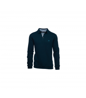 Polo ml ethnic blue bleucanard