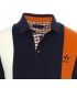 Polo ml ethnic blue ocre