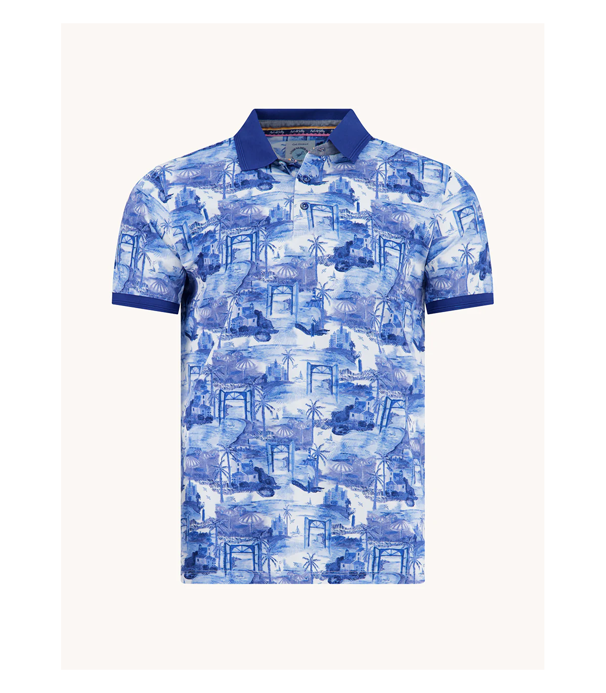 Polo mc fishnamed cobalt