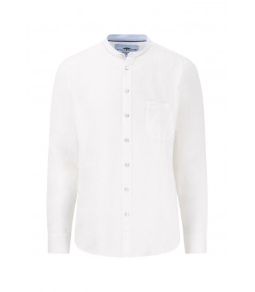 Chemise ml uni fynch hatton 802white