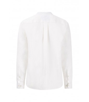 Chemise ml uni fynch hatton 802white