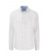 Chemise ml uni fynch hatton 802white