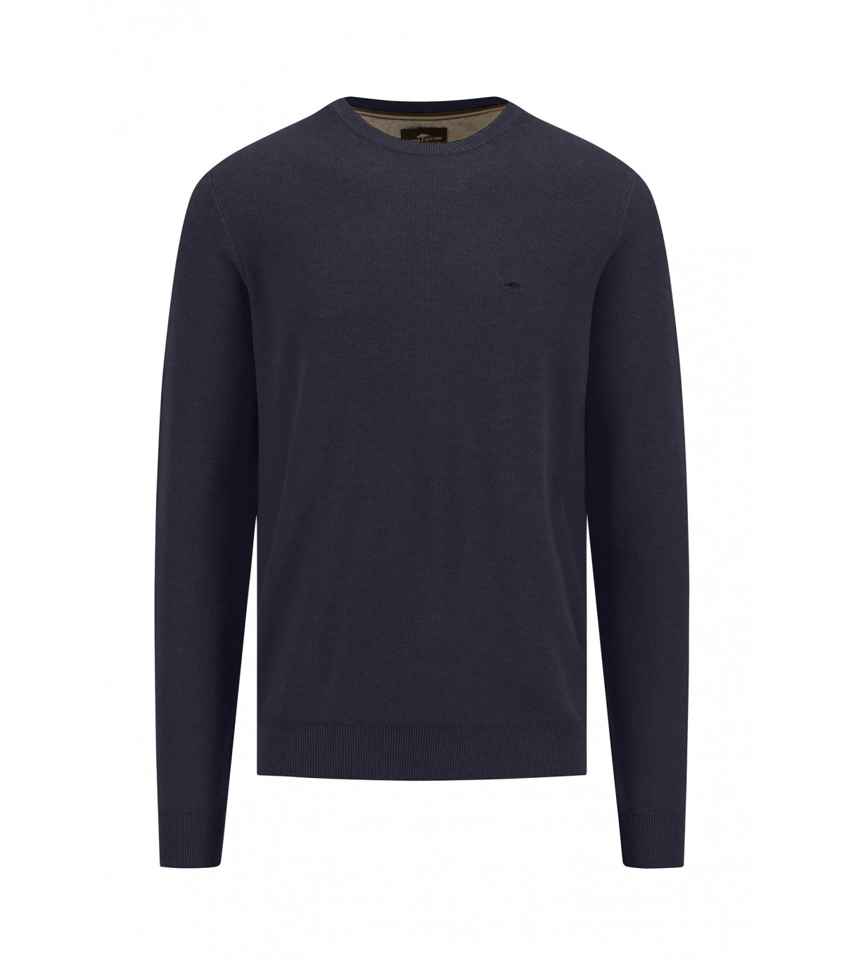 Pull col rond fynch hatton 690navy