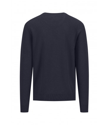 Pull col rond fynch hatton 690navy