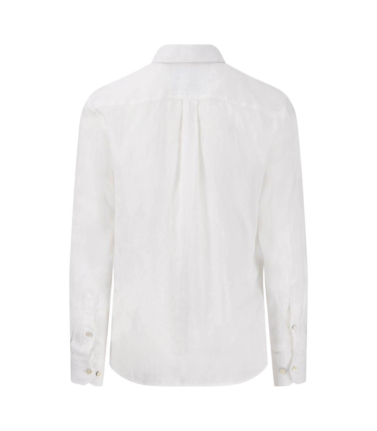 Chemise ml uni fynch hatton 802white