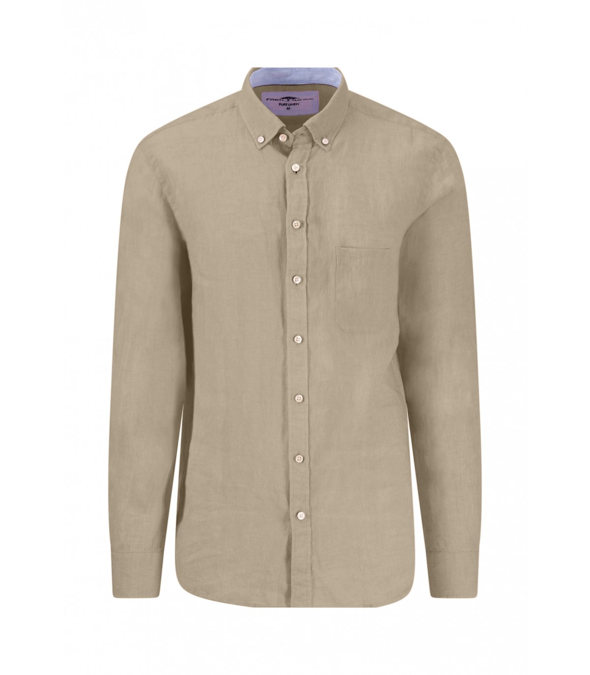 Chemise ml uni fynch hatton 837sand