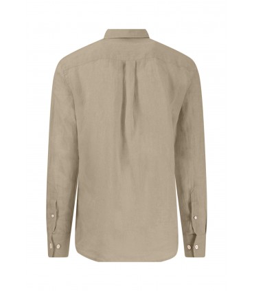 Chemise ml uni fynch hatton 837sand