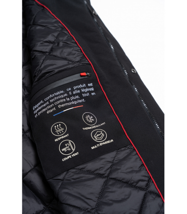 Blouson hafnium c7051noir