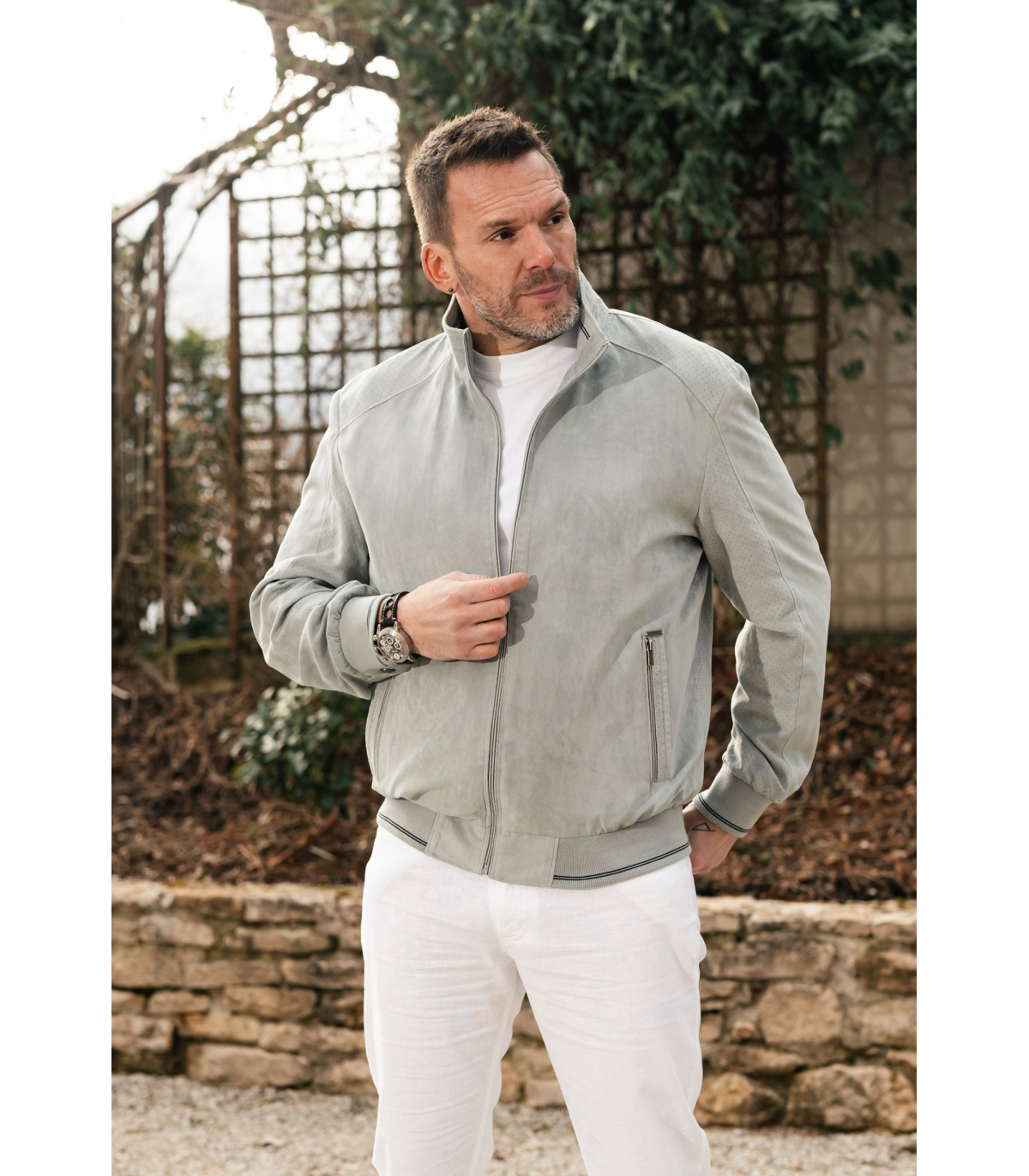 Blouson hafnium c6110aqua