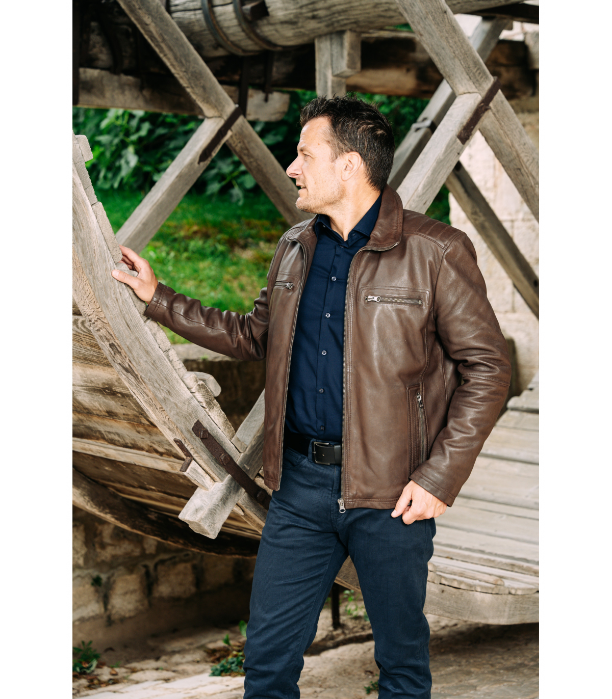 Blouson hafnium c5596choco