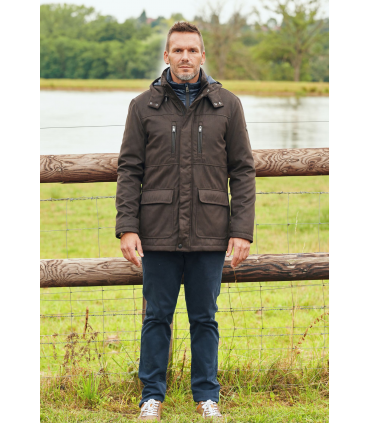 Parka hafnium c1033marron