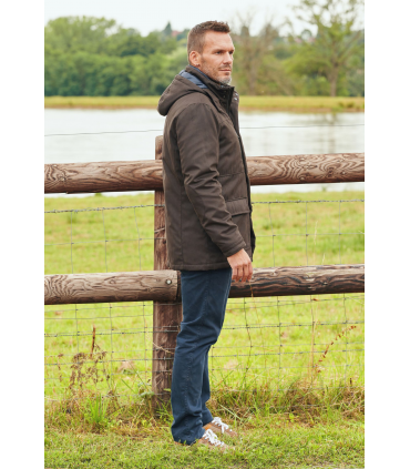 Parka hafnium c1033marron