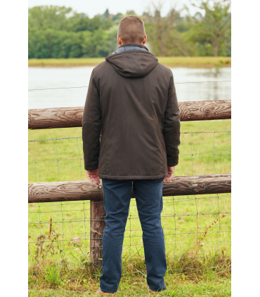 Parka hafnium c1033marron