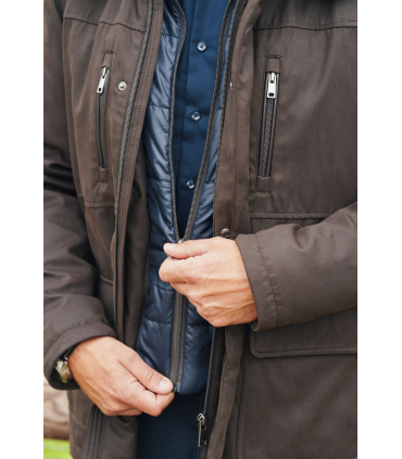Parka hafnium c1033marron