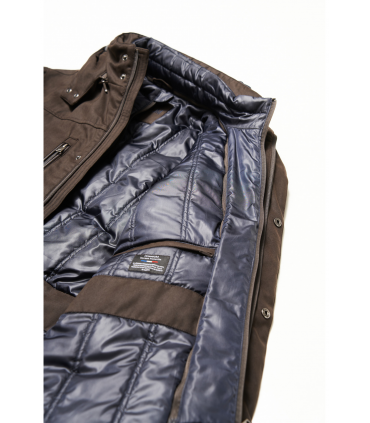 Parka hafnium c1033marron
