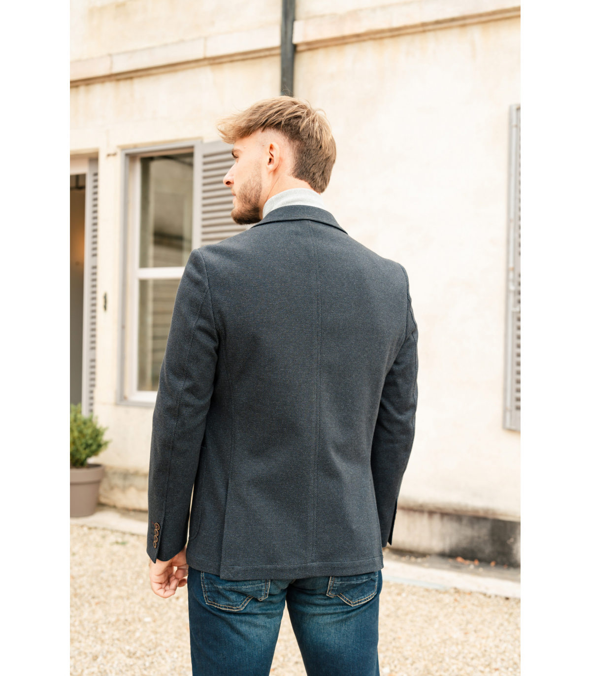 Veste hafnium c7015bleu
