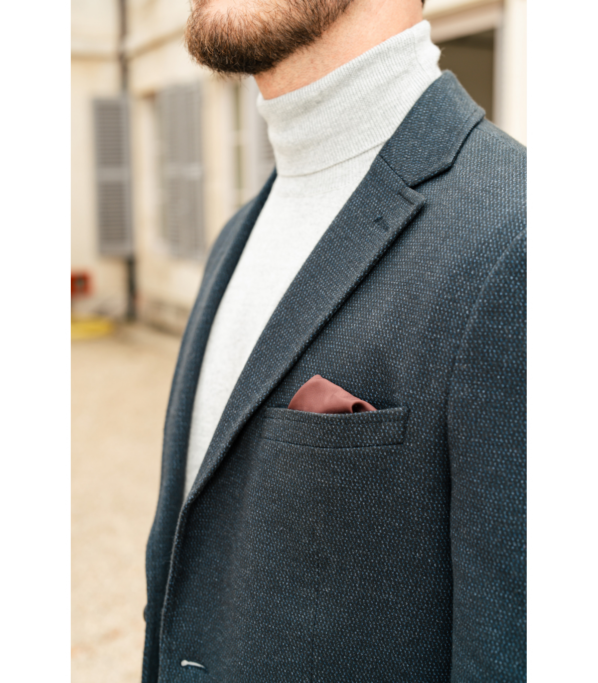 Veste hafnium c7015bleu