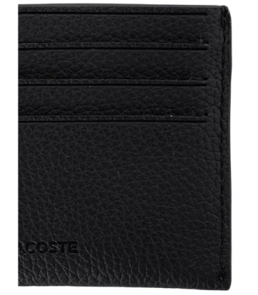 Maroquinerie portecarte lacoste 000noir