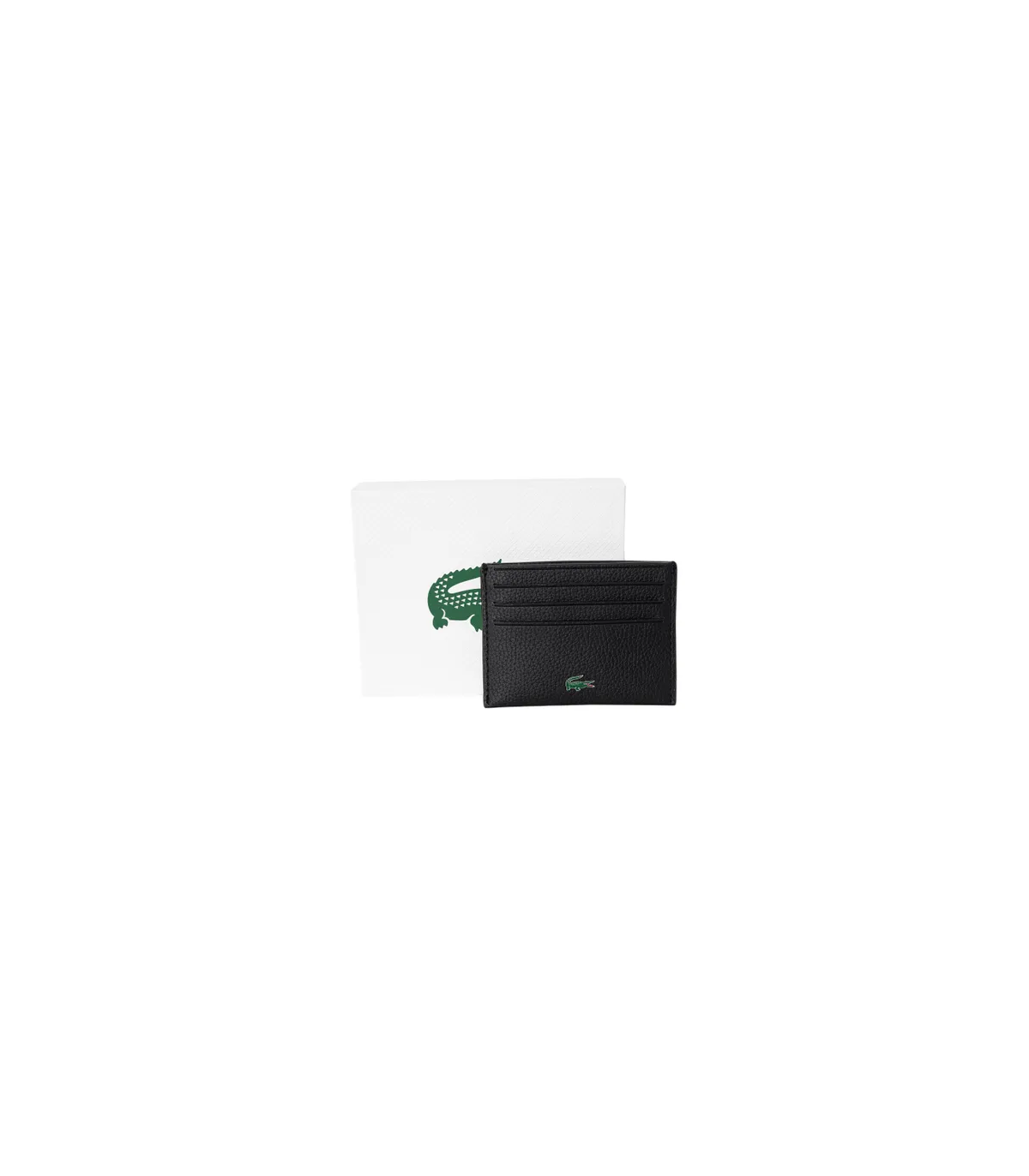 Maroquinerie portecarte lacoste 000noir