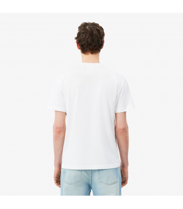 Tee shirt mc lacoste 001-blanc
