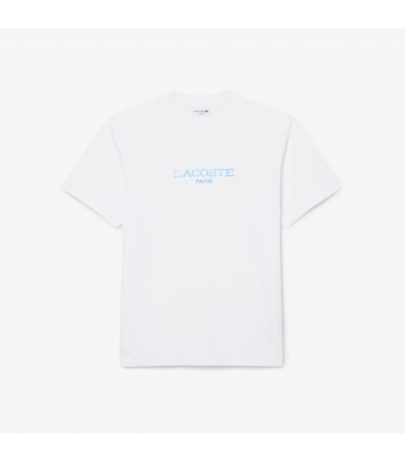 Tee shirt mc lacoste 001-blanc