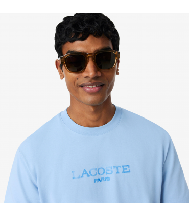 Tee shirt mc lacoste hba-chambray