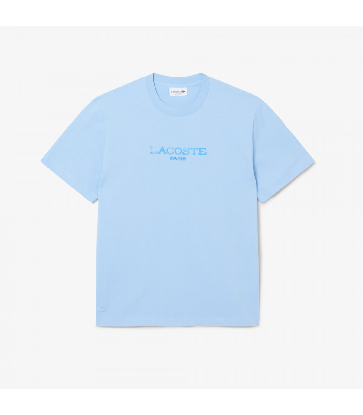 Tee shirt mc lacoste hba-chambray