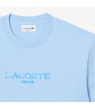 Tee shirt mc lacoste hba-chambray
