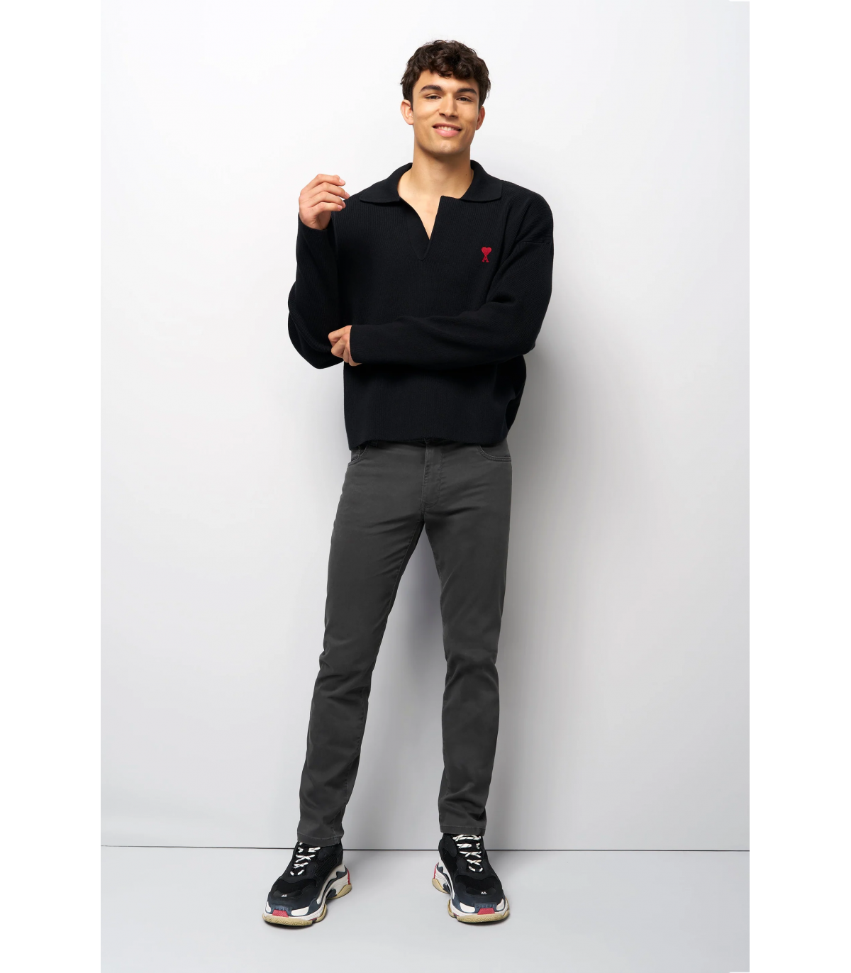 Pantalon 5 poches m5 06gris