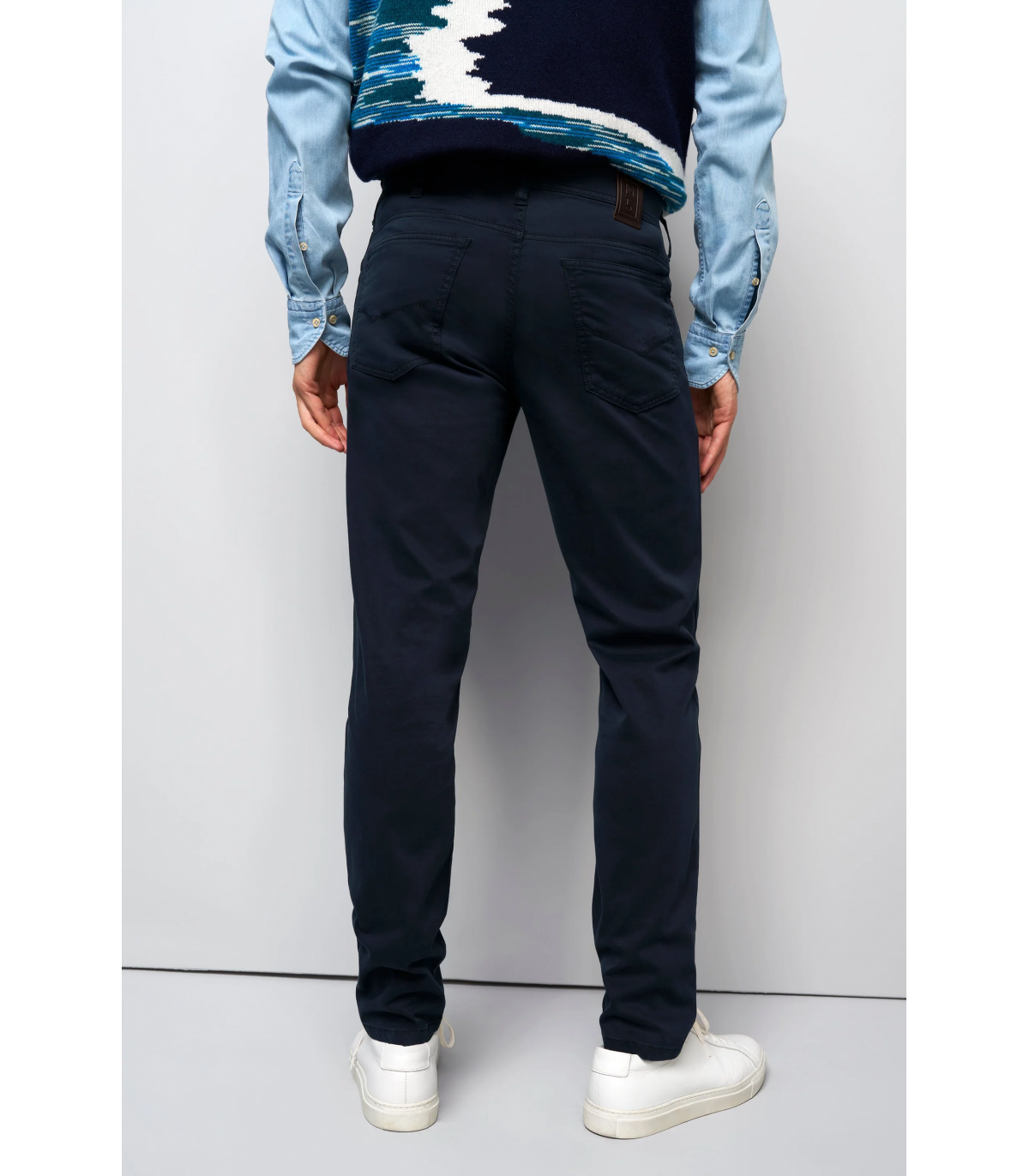 Pantalon 5 poches m5 19marine