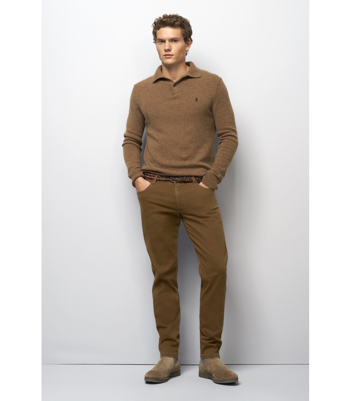 Pantalon 5 poches m5 45camel