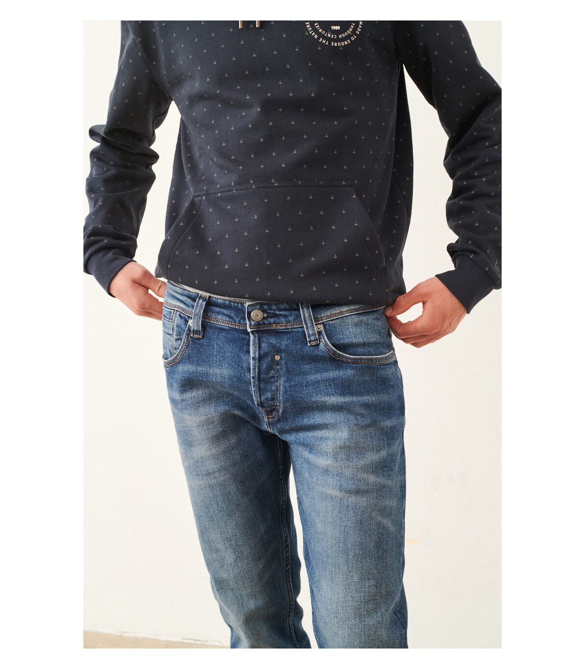 Pantalon jean teddy smith 325oldencre