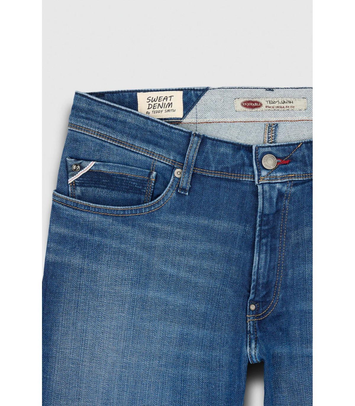 Pantalon jean teddy smith 307 indigo