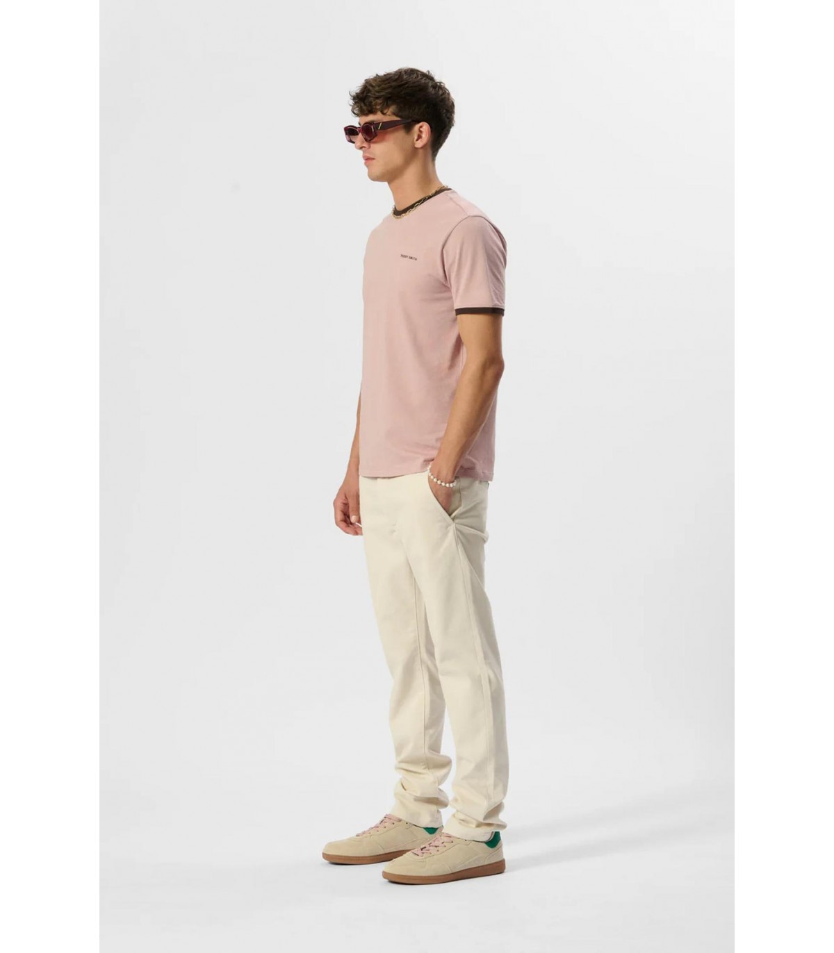 Pantalon chino teddy smith 230cream