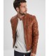 Blouson daytona cognac