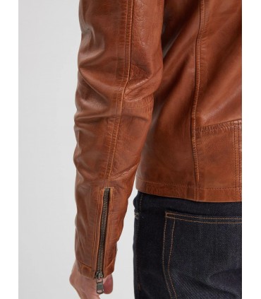 Blouson daytona cognac