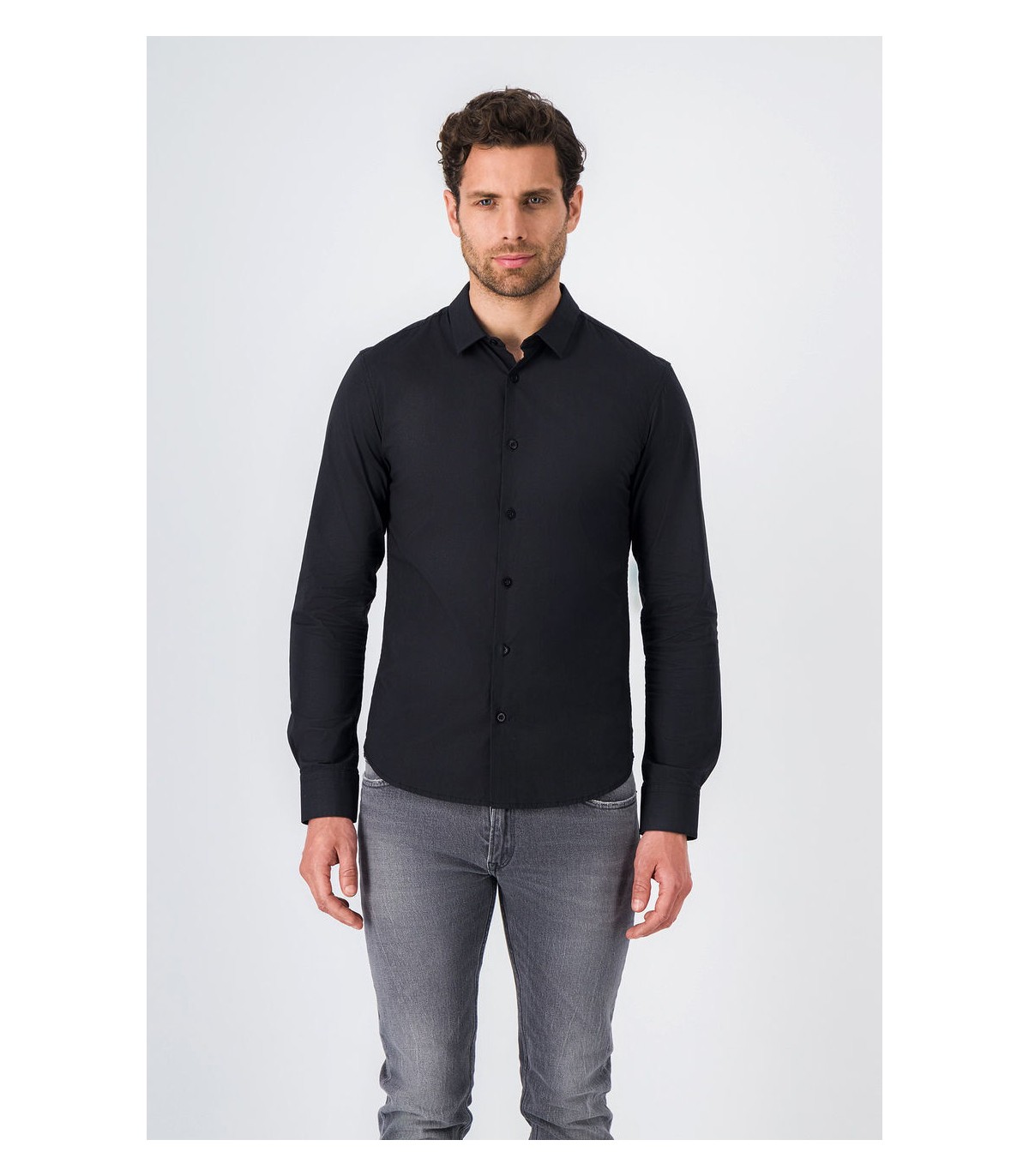 Chemise ml teddy smith 133acharbon