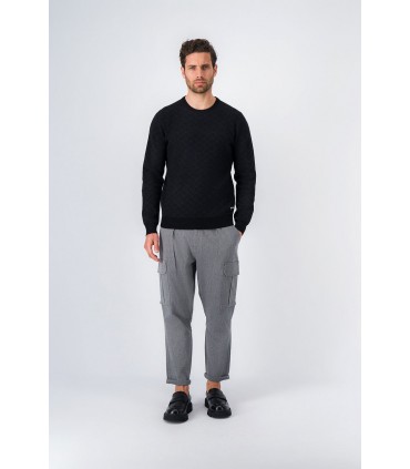 Pull col rond teddy smith 125ablack
