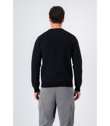 Pull col rond teddy smith 125ablack