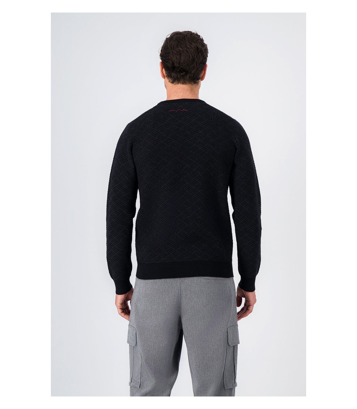 Pull col rond teddy smith 125ablack