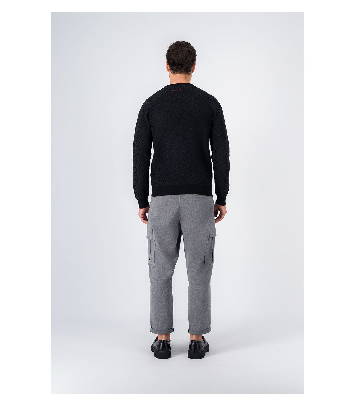 Pull col rond teddy smith 125ablack