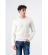 Pull col rond teddy smith 216aivoire