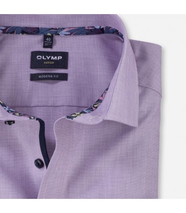 Chemise mc uni olymp 97parme
