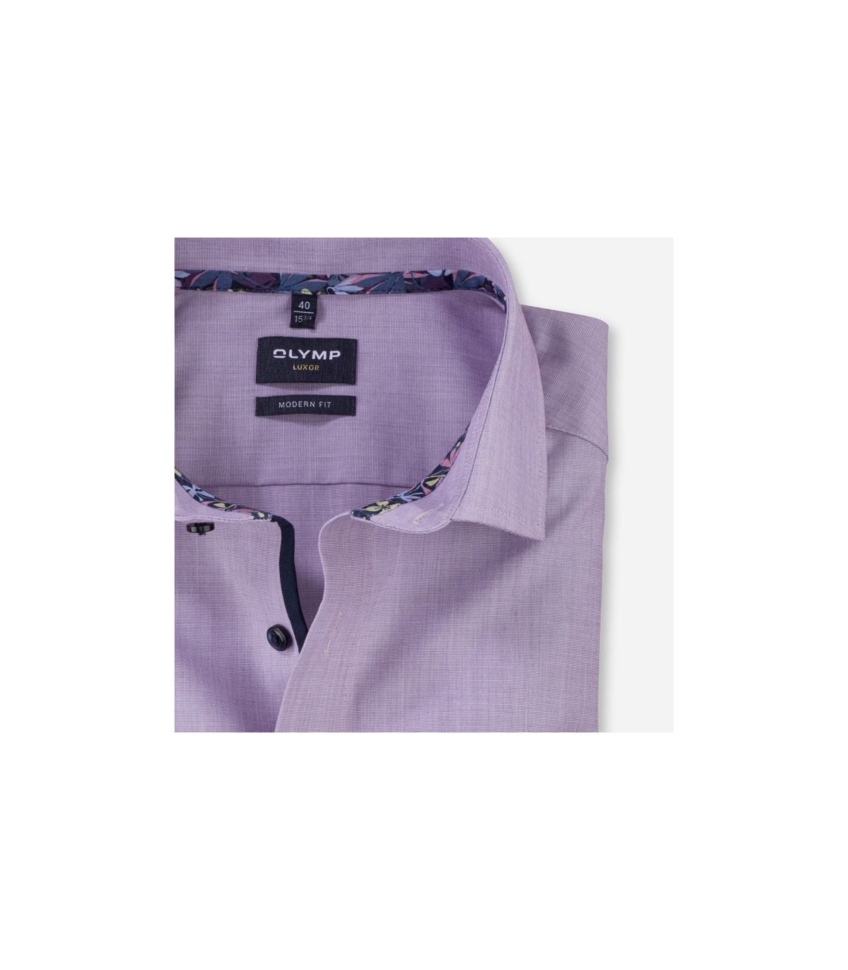 Chemise mc uni olymp 97parme