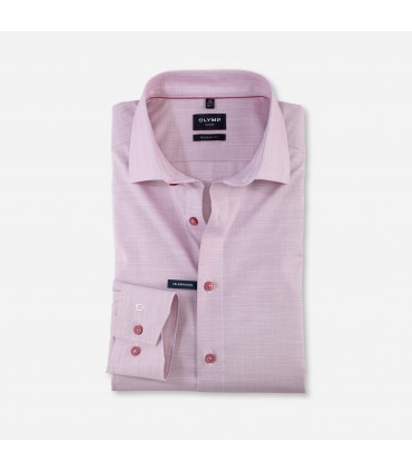 Chemise ml uni olymp 93framboise