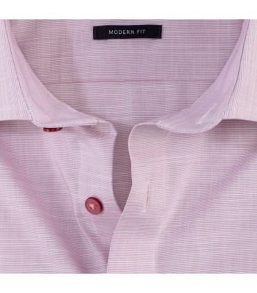 Chemise ml uni olymp 93framboise