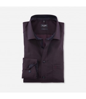 Chemise ml fantaisie olymp 93bordeaux