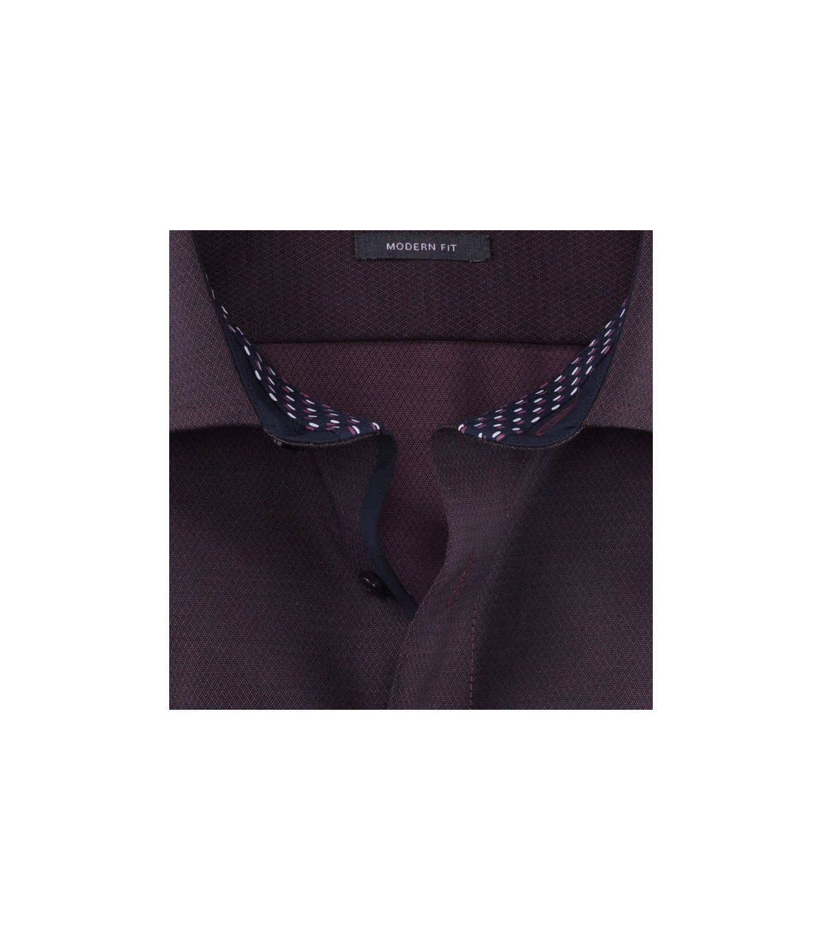 Chemise ml fantaisie olymp 93bordeaux